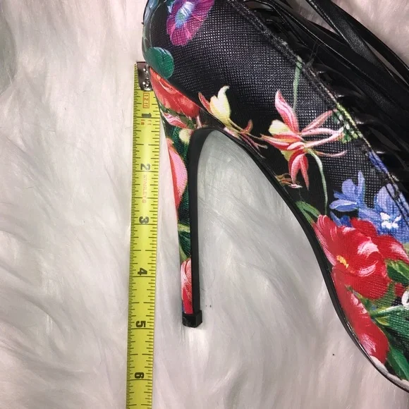 Steve Madden floral Messy heel - Picture 5 of 7